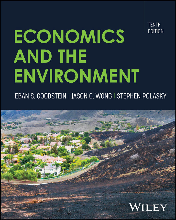 Economics and the Environment (Eban S. Goodstein)