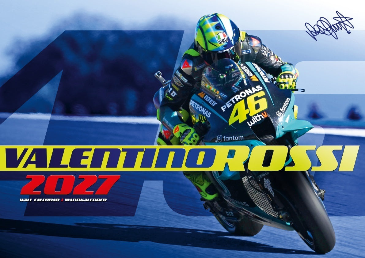 Valentino Rossi Kalender 2027 - Die MotoGP Legende (Valentino Rossi)