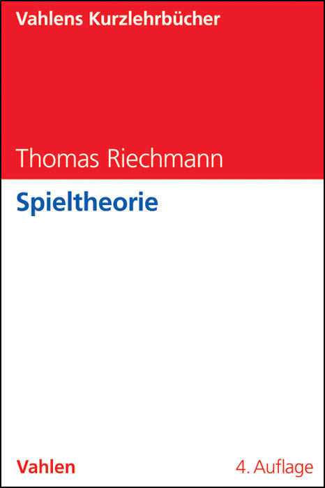 Spieltheorie (Thomas Riechmann)