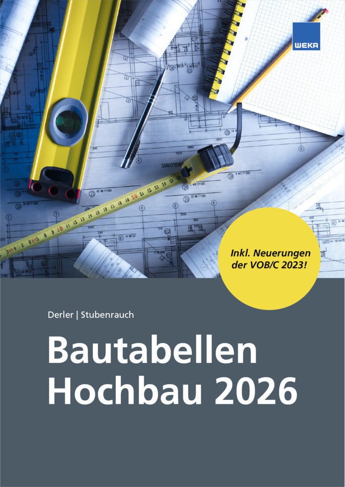 Bautabellen Hochbau 2026