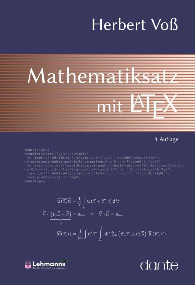 Mathematiksatz mit LaTeX (Herbert Voß)