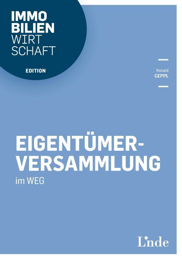 Eigentümerversammlung im WEG (Ronald Geppl)