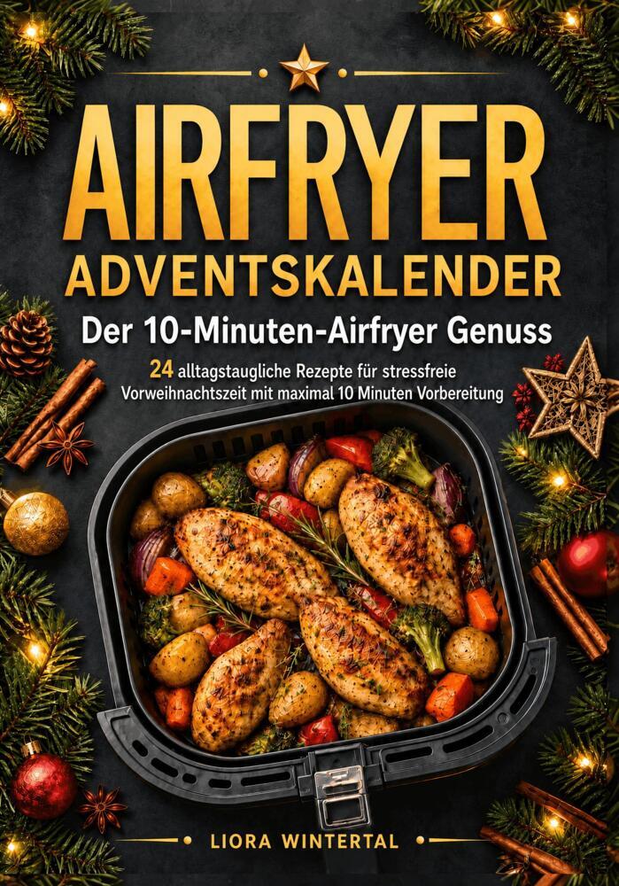 Adventskalender - Der 10-Minuten-Airfryer Genuss (Liora Wintertal)