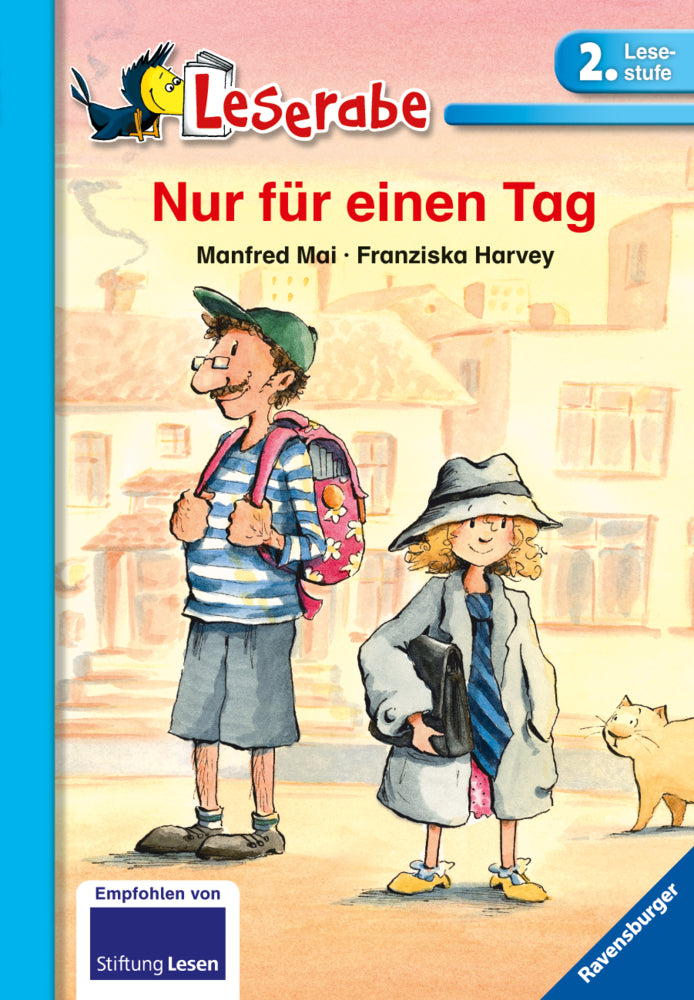 Leserabe Schulausgabe in Broschur - Nur für einen Tag (Manfred Mai)