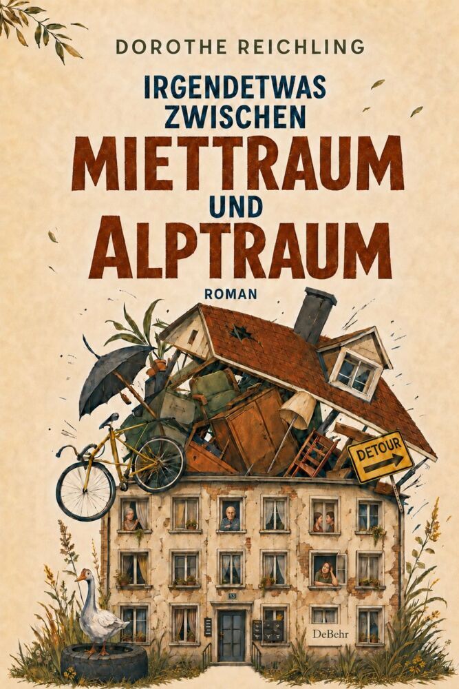 Irgendetwas zwischen Miettraum und Alptraum - Kurioses aus der Wohnlandschaft - Roman (Dorothe Reichling)