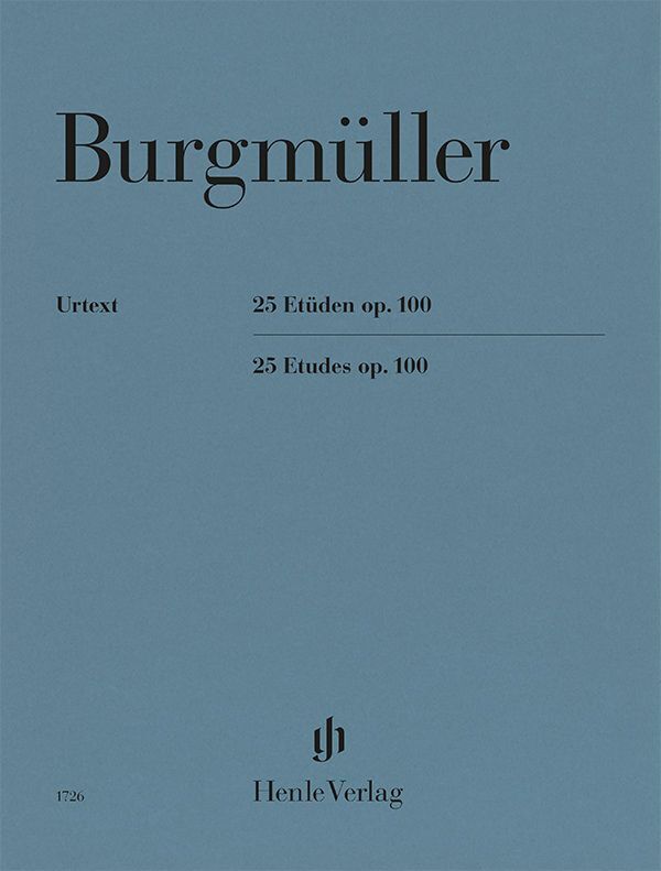 Friedrich Burgmüller - 25 Etüden op. 100