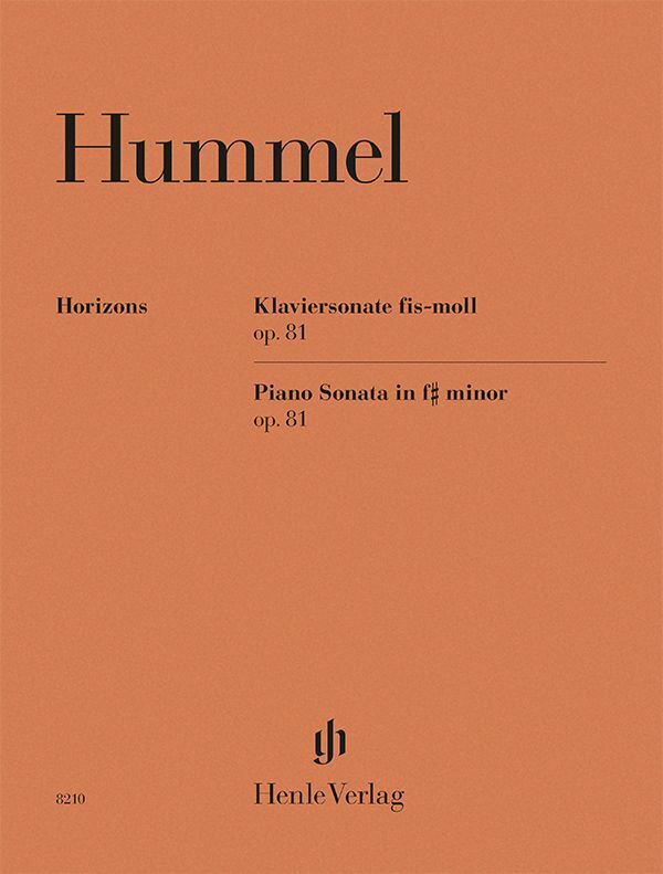 Johann Nepomuk Hummel - Klaviersonate fis-moll op. 81