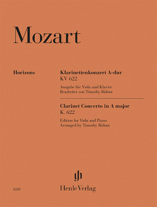 Wolfgang Amadeus Mozart - Klarinettenkonzert A-dur KV 622