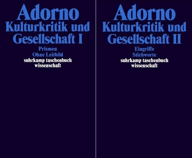 Gesammelte Schriften in 20 Bänden (Theodor W. Adorno)