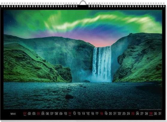 Polarlichter Premiumkalender 2025