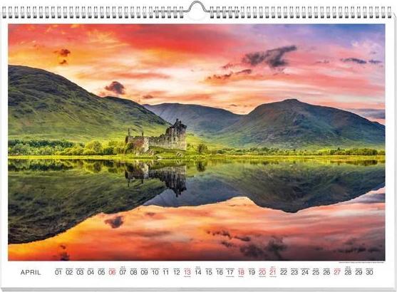 Schottland Premiumkalender 2025