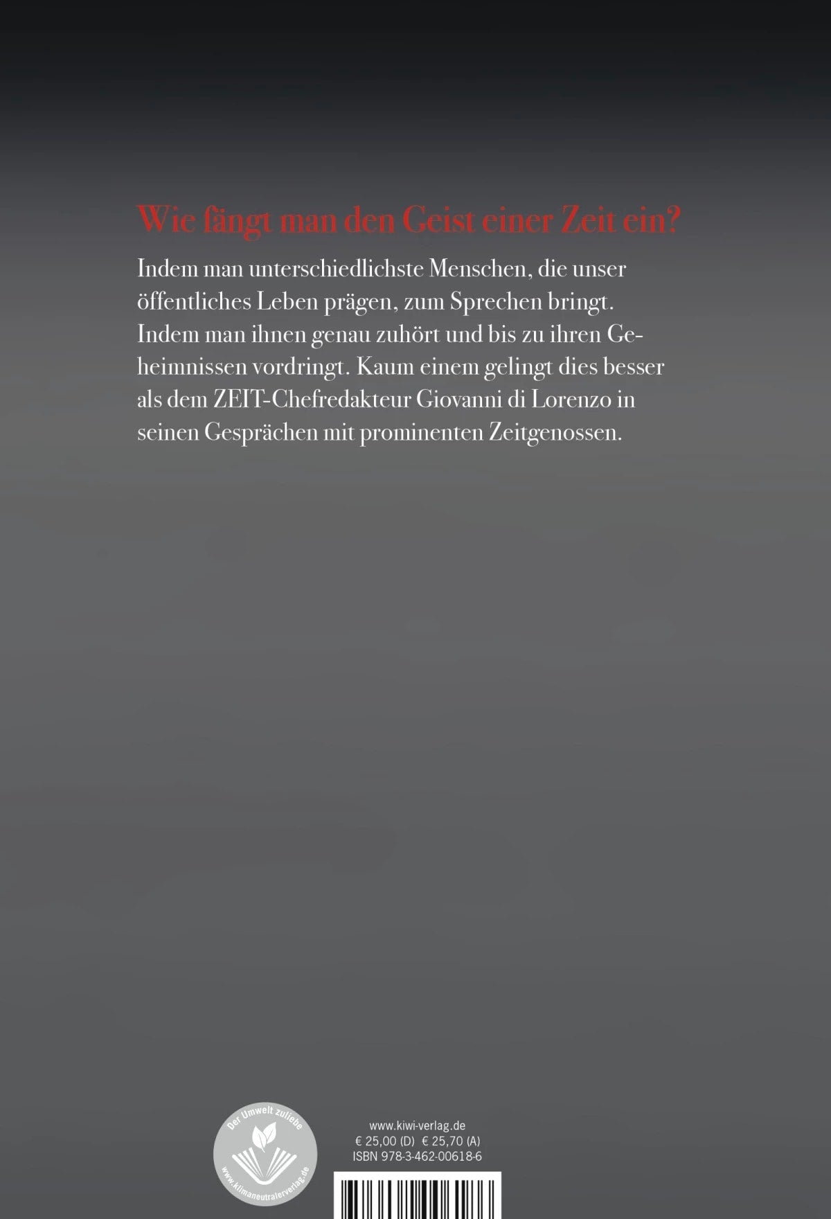 Vom Leben und anderen Zumutungen