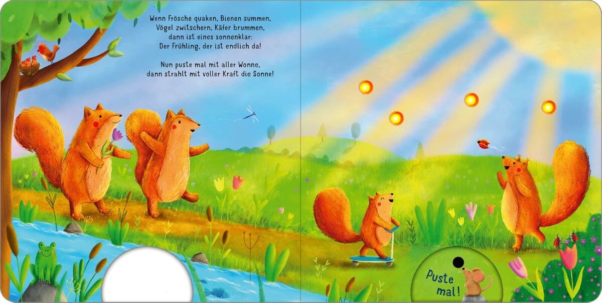 Mein liebstes Pustebuch - Hallo Frühling!