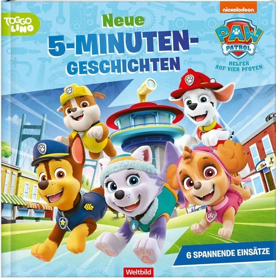 Paw Patrol - Neue 5 Minuten Geschichten - Sammelband 2