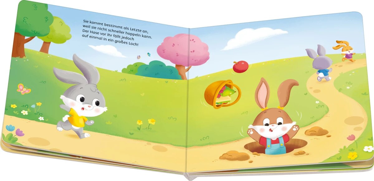 Mein erstes Lotti Karott: Das lustige Hasenrennen - ein Buch für kleine Fans des Kinderspiel-Klassikers Lotti Karotti