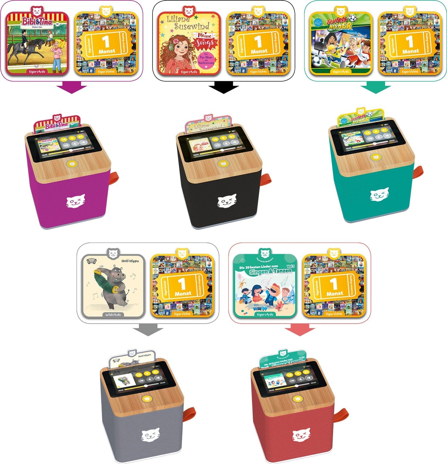 tigerbox - TOUCH (rot)