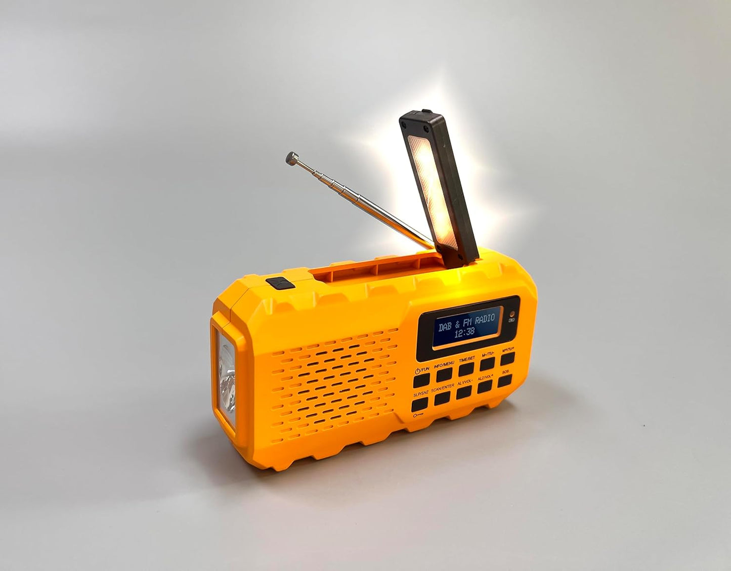 Newtro DAB-Kurbelradio Multifunktion