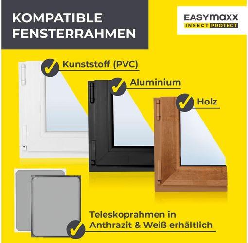 EASYmaxx Moskitonetz Magic Fit