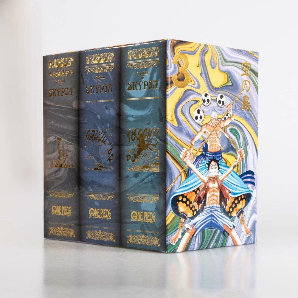 Carlsen One Piece Sammelschuber 3: Skypia (inklusive Band 24-32) (Deutsch, 2023, Eiichiro Oda)