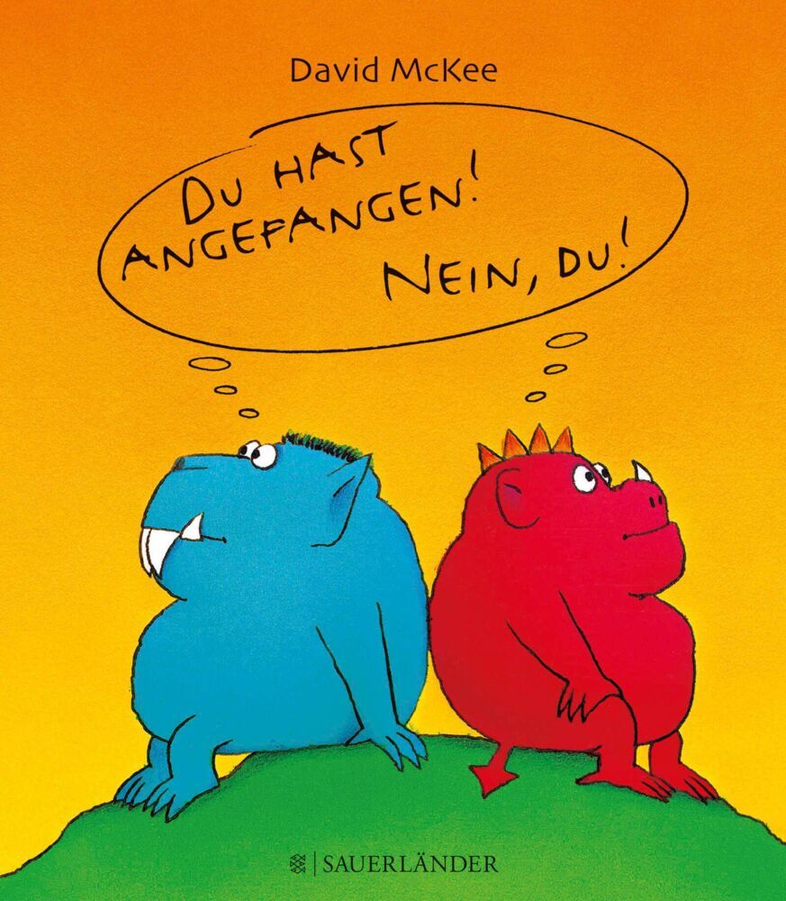 Du hast angefangen! Nein, du!, Mini-Ausgabe (David Mckee)