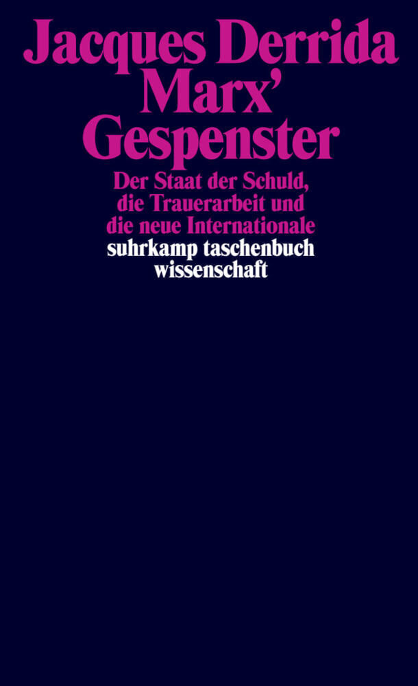 Marx' Gespenster (Jacques Derrida)