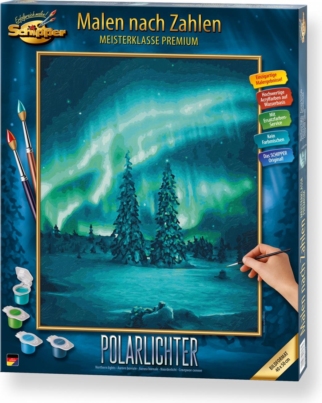 Schipper Malen nach Zahlen - Polarlichter