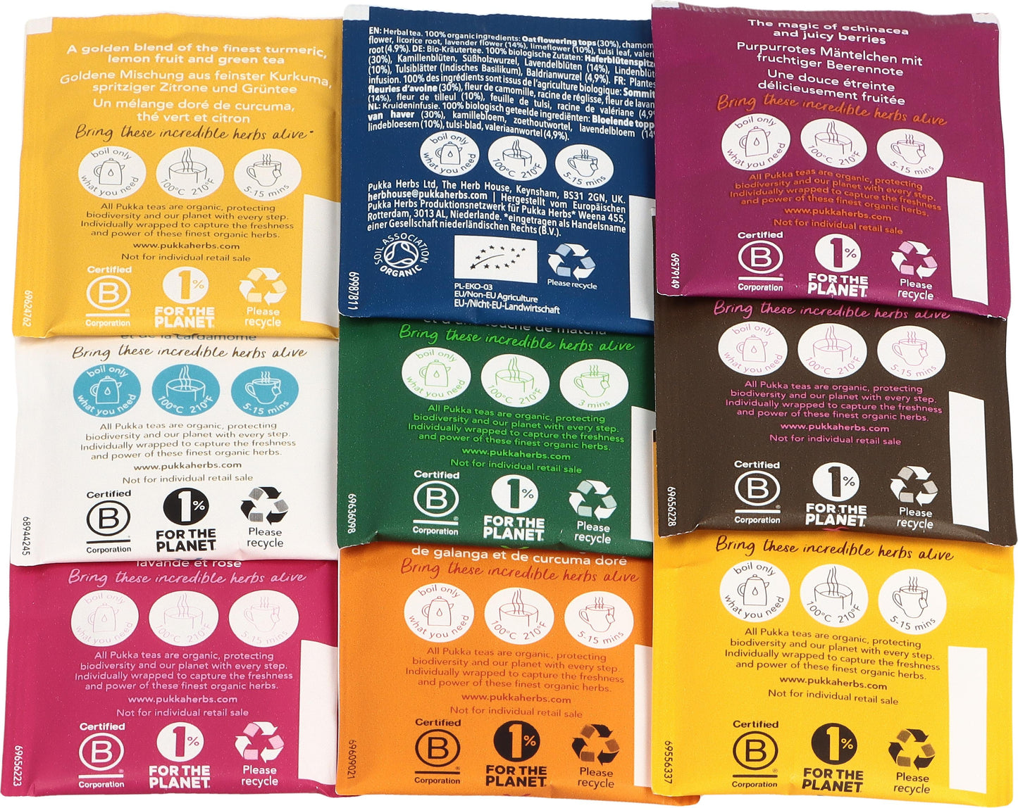 Pukka Bio-Tee Selection Box NEU