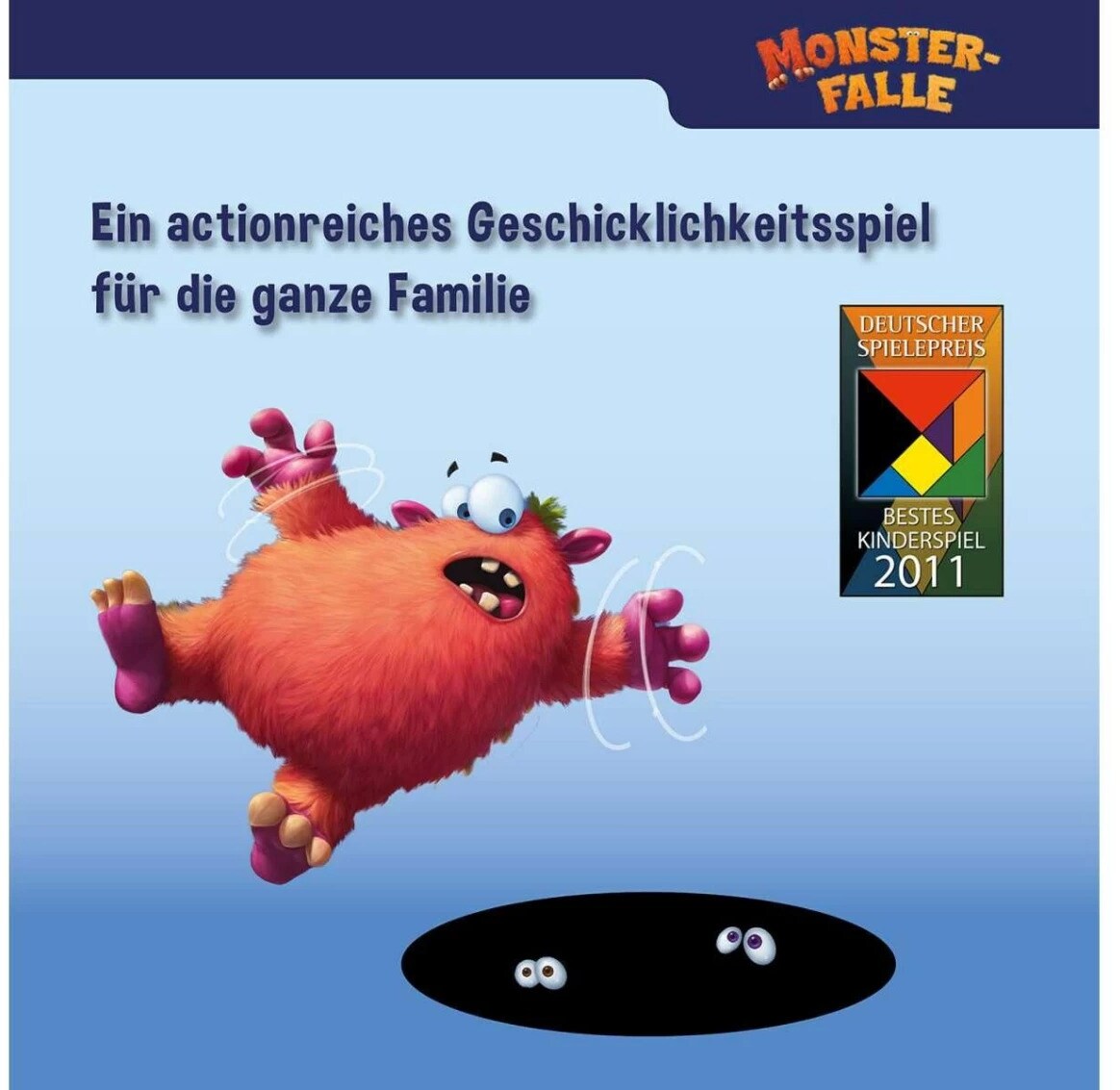 Kosmos Monsterfalle: Schubs ... und schwups!