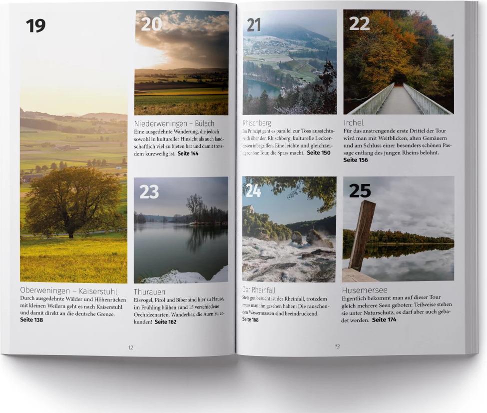 Hallwag Kümmerly+Frey Raus und Wandern Zürich (Deutsch, 2024, Hallwag Kümmerly+Frey AG)