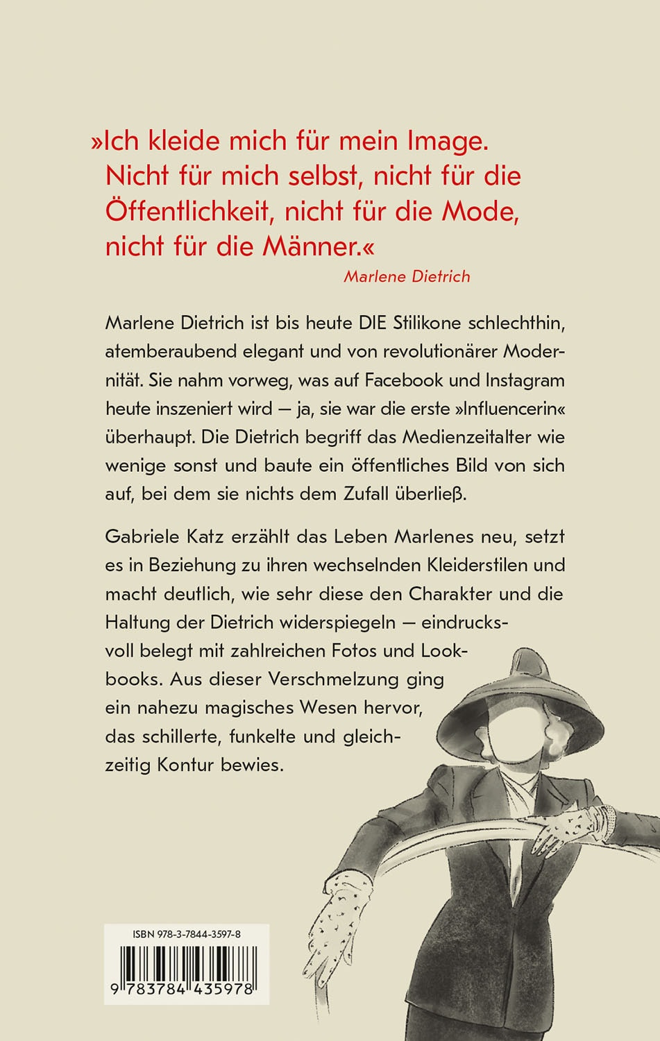 Langen-Müller Marlene Dietrich (Deutsch, 2021, Gabriele Katz)