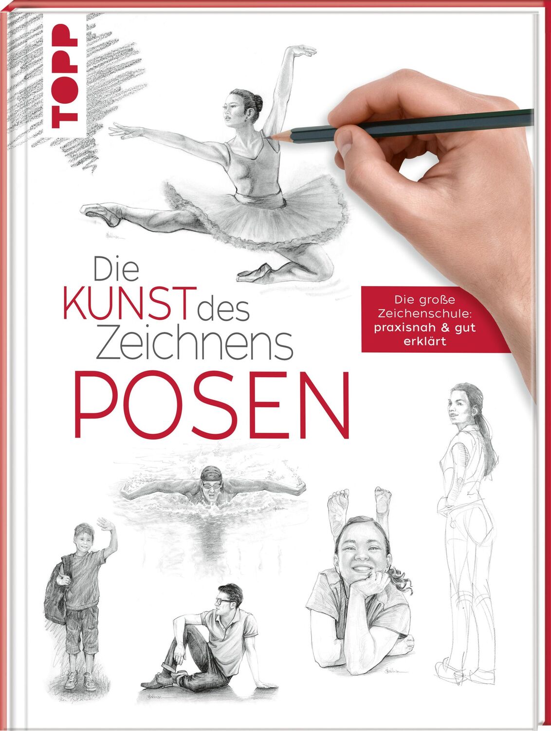 Frech Die Kunst des Zeichnens - Posen (Deutsch, 2023, Stephanie Goldman, Ken Goldman, Wiebke Krabbe)