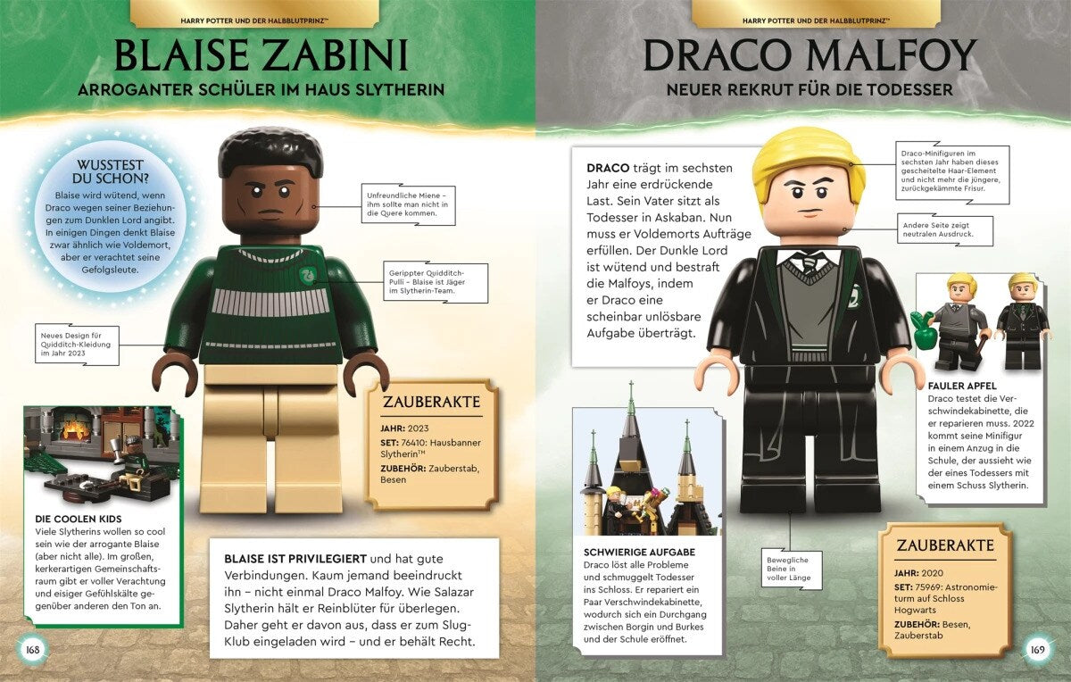Dorling Kindersley Lego Harry Potter Lexikon der Minifiguren (Deutsch, 2023, Elizabeth Dowsett)