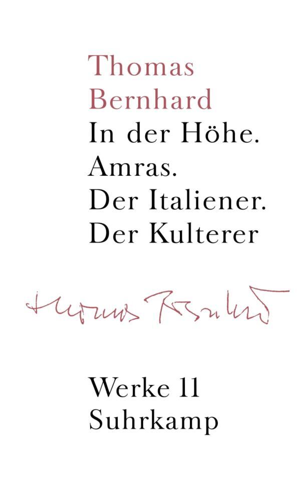 Erzählungen.Tl.1 (Thomas Bernhard)