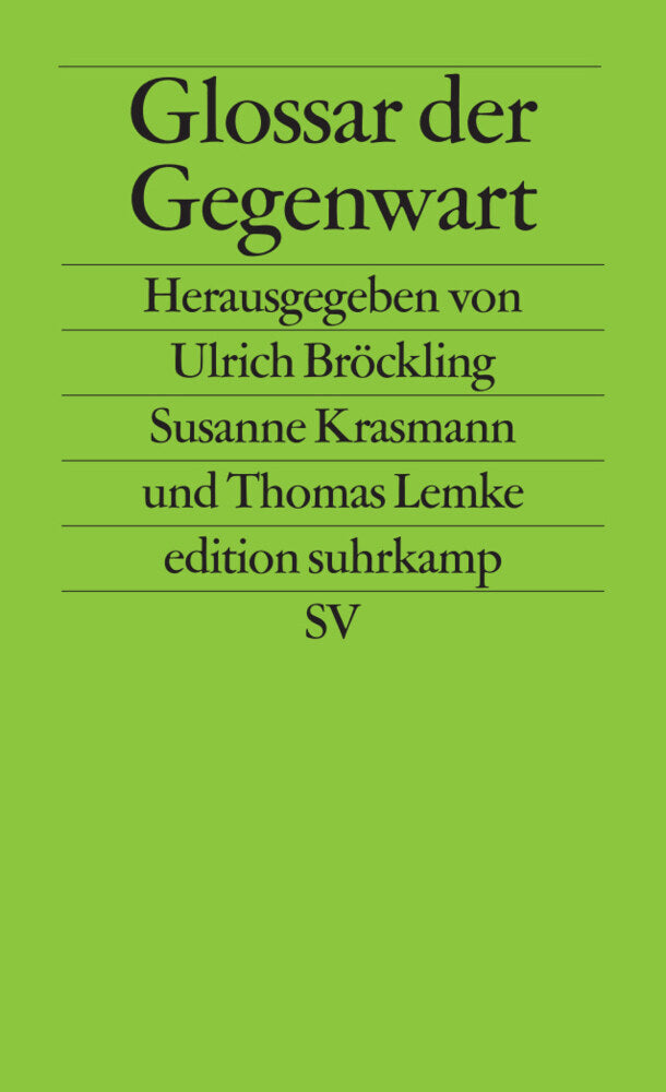 Glossar der Gegenwart (Ulrich Bröckling)