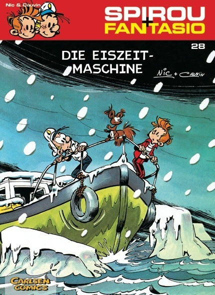 Spirou und Fantasio 28: Die Eiszeit-Maschine (Raoul Cauvin)