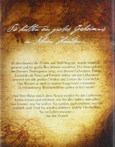 Arkana The Secret Das Geheimnis (Deutsch, 2007, Rhonda Byrne)