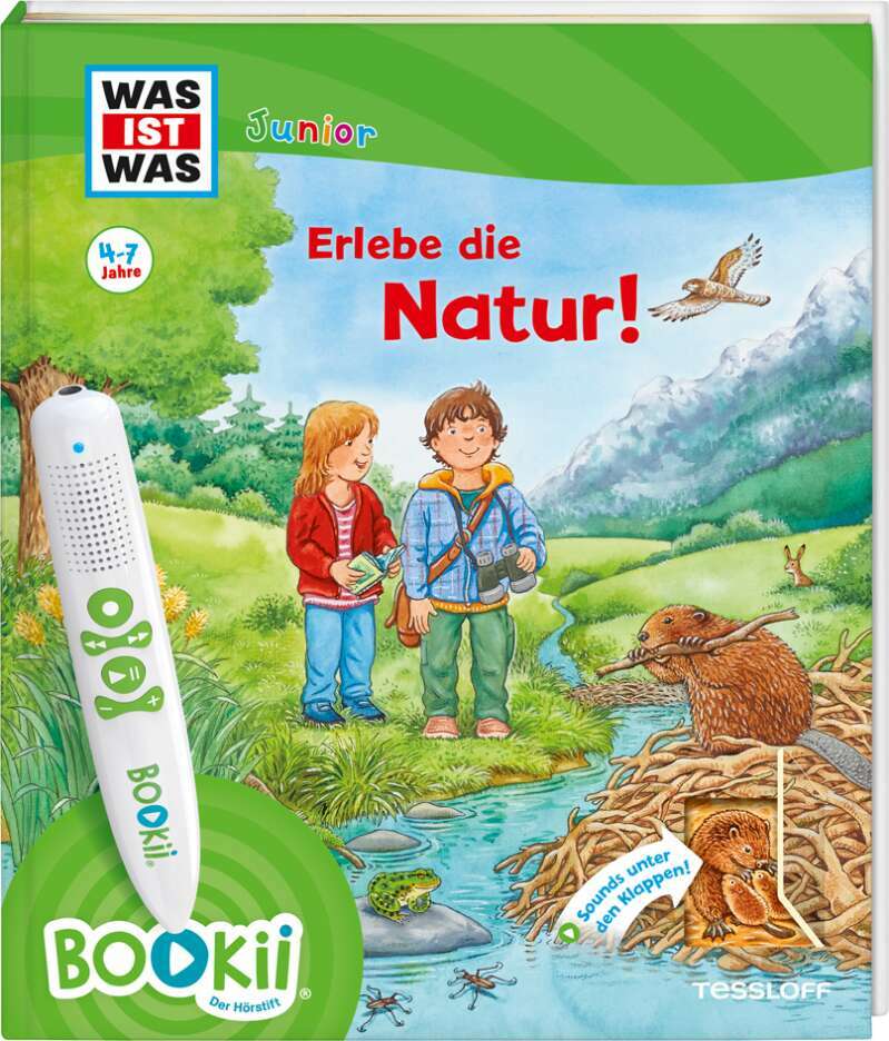Tessloff BOOKii® WAS IST WAS Junior Erlebe die Natur! (Deutsch, 2020, Christina Braun, Claudia Kaiser, Martin Lickleder)
