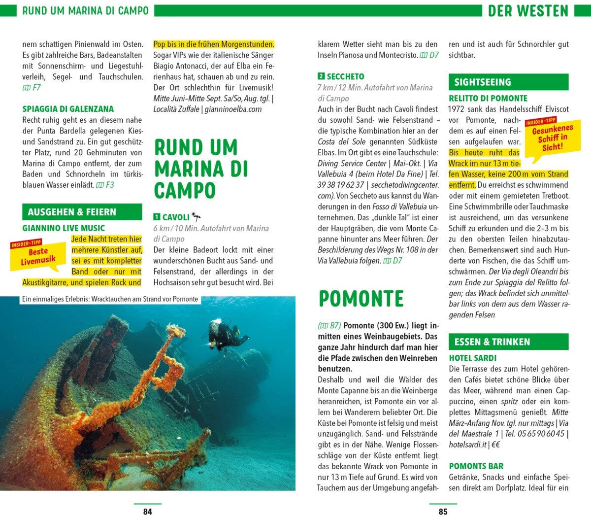 Marco Polo Reiseführer Elba, Toskanischer Archipel (Deutsch, 2023, Maximilian Fleschhut)