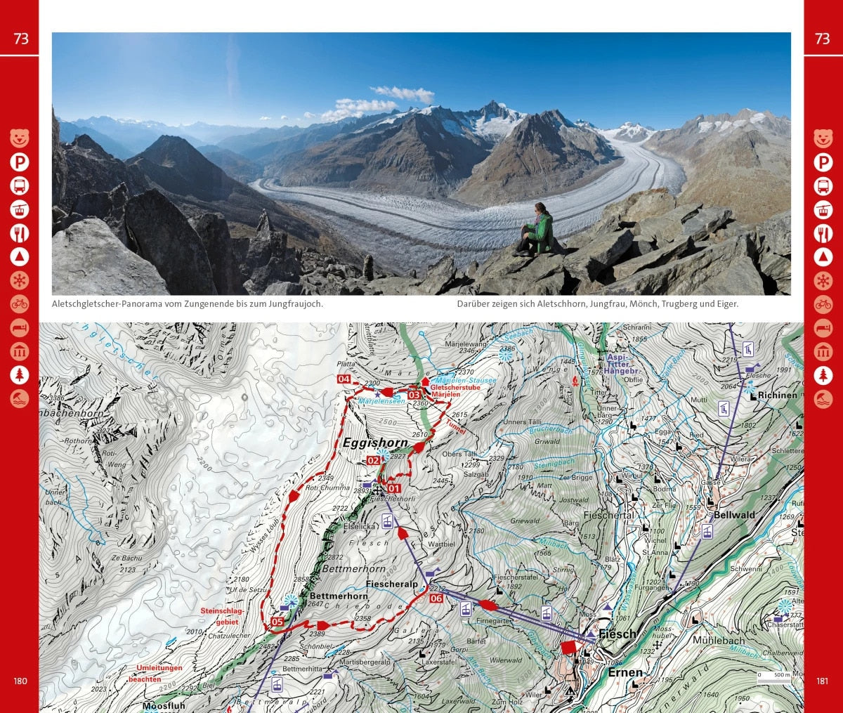 Hallwag Kümmerly+Frey Wanderparadies Schweiz Wanderführer (Deutsch, 2021, Franz Wille, Peter Mertz, Raphaela Moczynski, Iris Kürschner, Wolfgang Heitzmann)