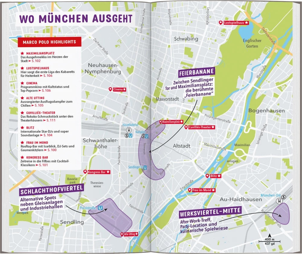 Marco Polo Reiseführer München (Deutsch, 2023, Alexander Wulkow, Amadeus Danesitz, Karl Forster)