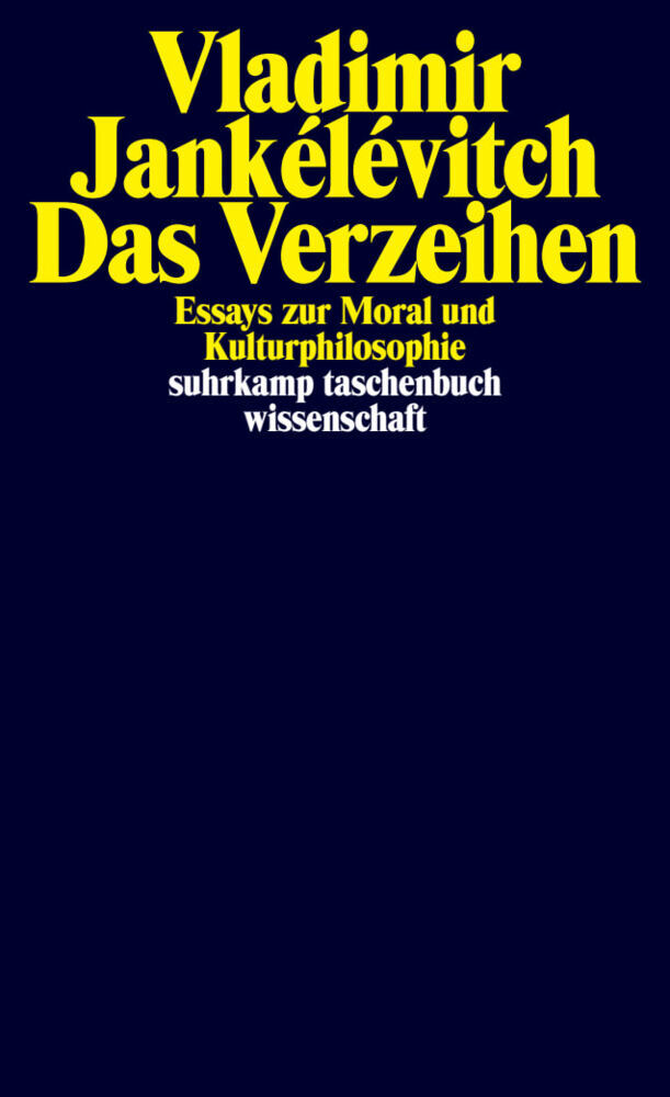 Das Verzeihen (Vladimir Jankélévitch)