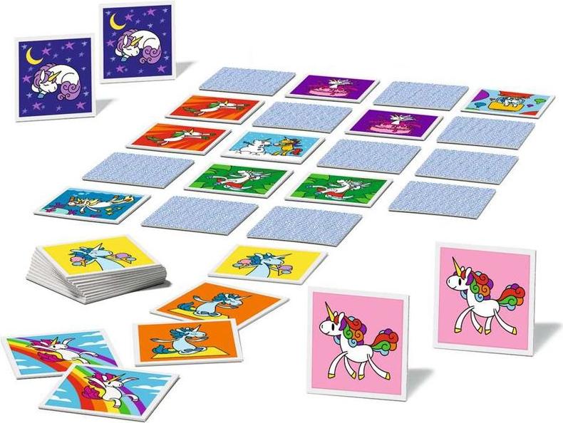 Ravensburger memory Einhörner (Deutsch, Französisch, Niederländisch, Italienisch, Portugiesisch, Englisch)