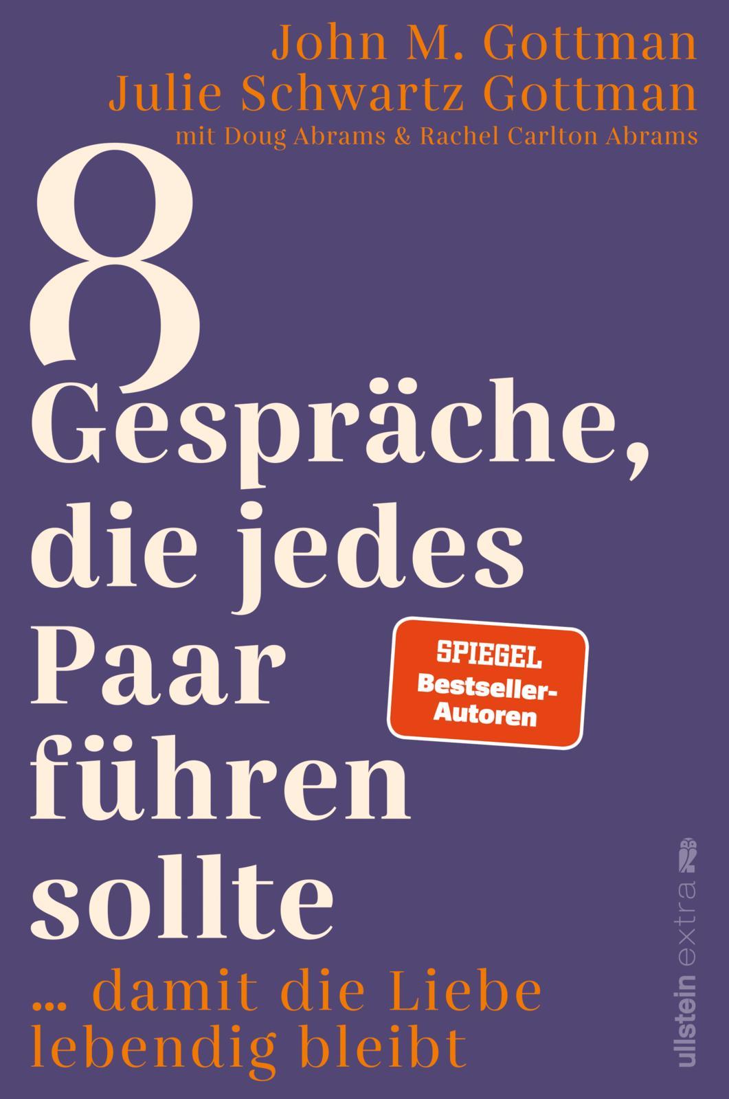 Ullstein 8 Gespräche, die jedes Paar führen sollte (Deutsch, 2022, John Gottman)