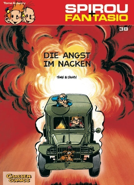 Spirou und Fantasio 38: Die Angst im Nacken (Janry)