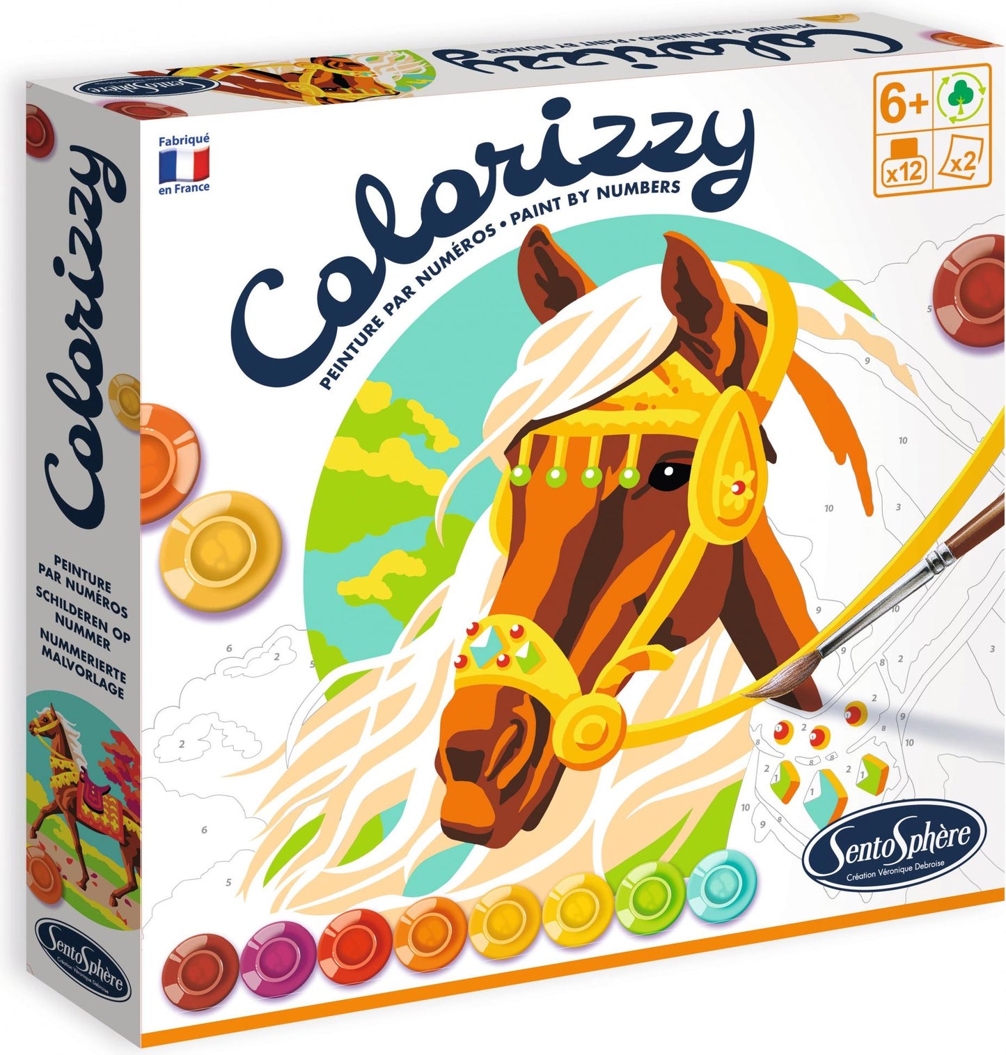 Sentosphere Colorizzy Pferde