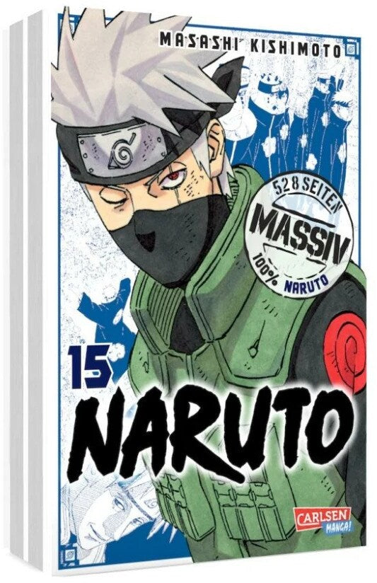 Carlsen NARUTO Massiv 15 (Deutsch, 2018, Masashi Kishimoto)