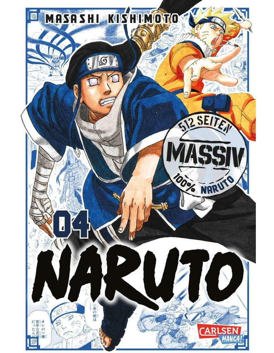 Carlsen NARUTO Massiv 4 (Deutsch, 2017, Masashi Kishimoto)