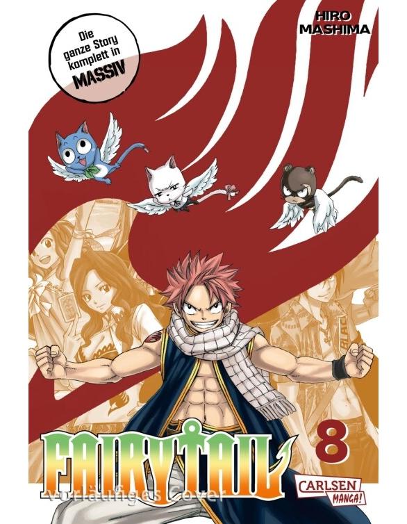 Carlsen Fairy Tail Massiv 8 (Deutsch, 2024, Hiro Mashima, Karsten Küstner)