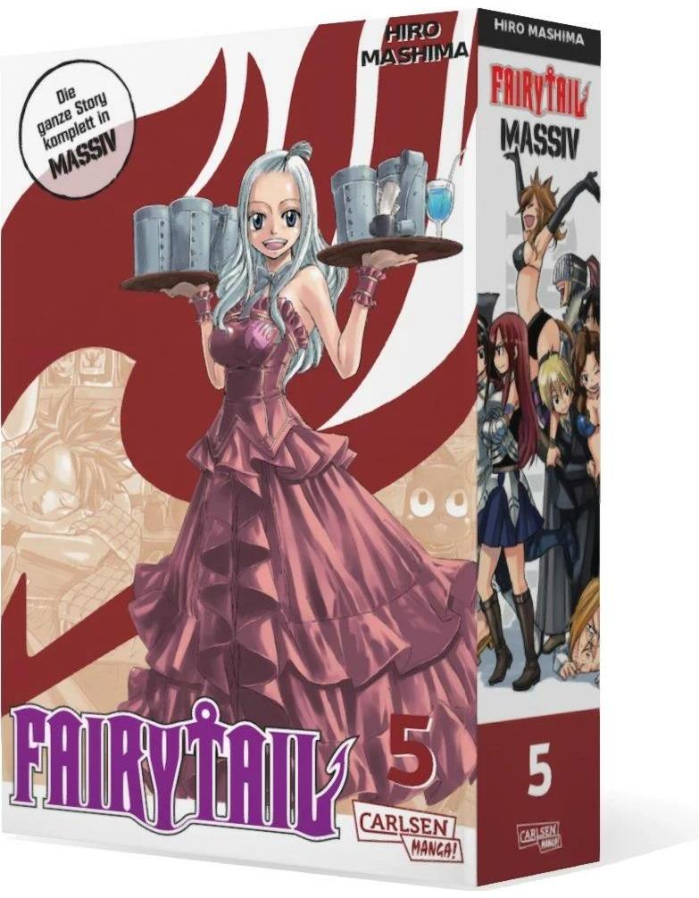 Carlsen Fairy Tail Massiv 5 (Deutsch, 2023, Hiro Mashima)