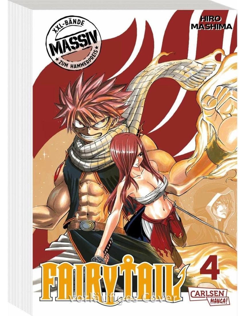 Carlsen Fairy Tail Massiv 4 (Deutsch, 2023, Hiro Mashima)